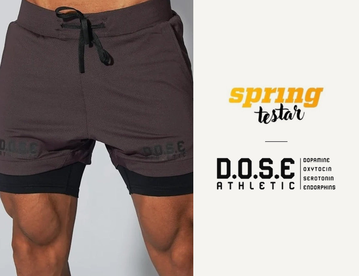 DOSE Athletic Pulse 2-in-1 Shorts tested by Spring Magazine