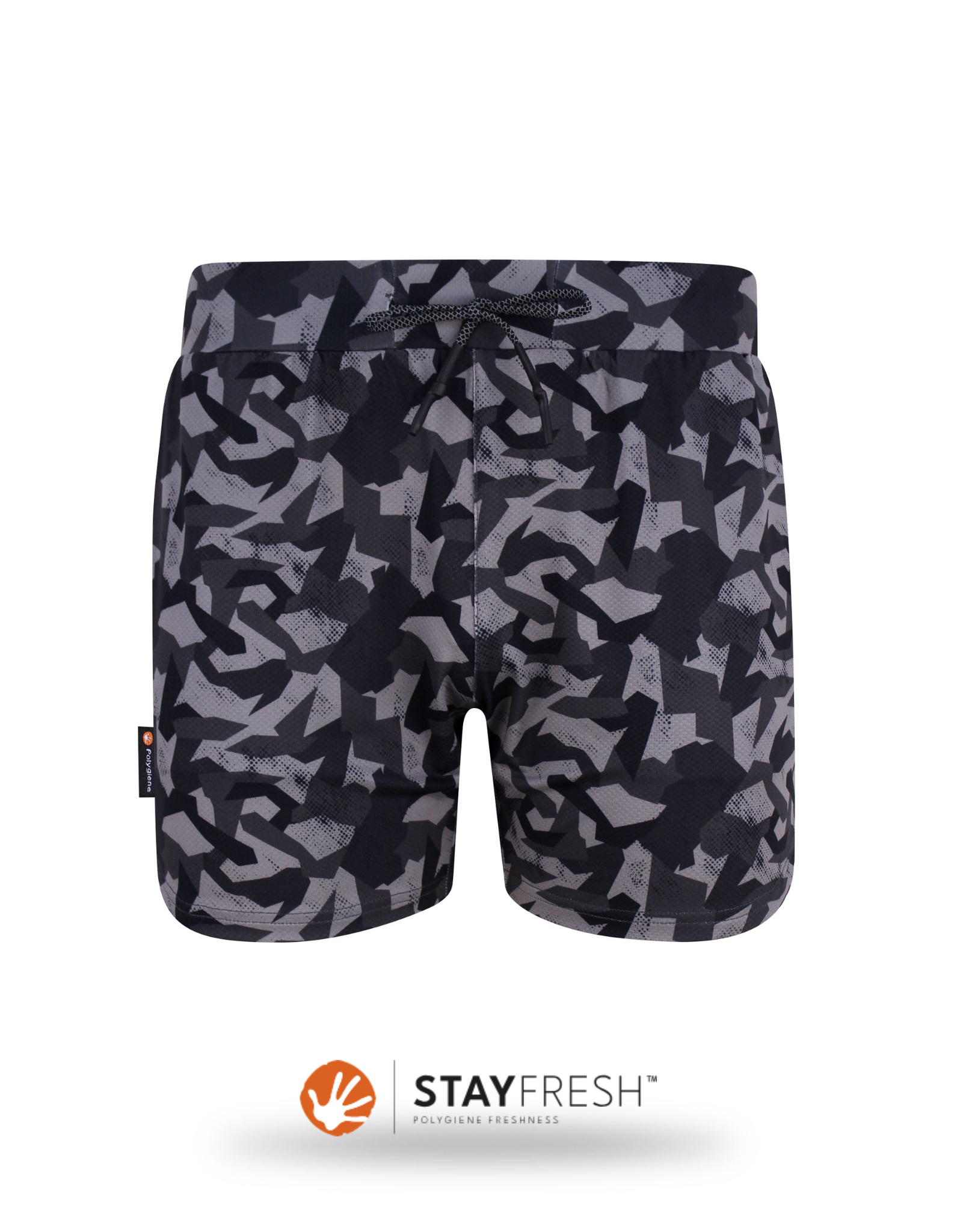 5" Shorts Black Camo