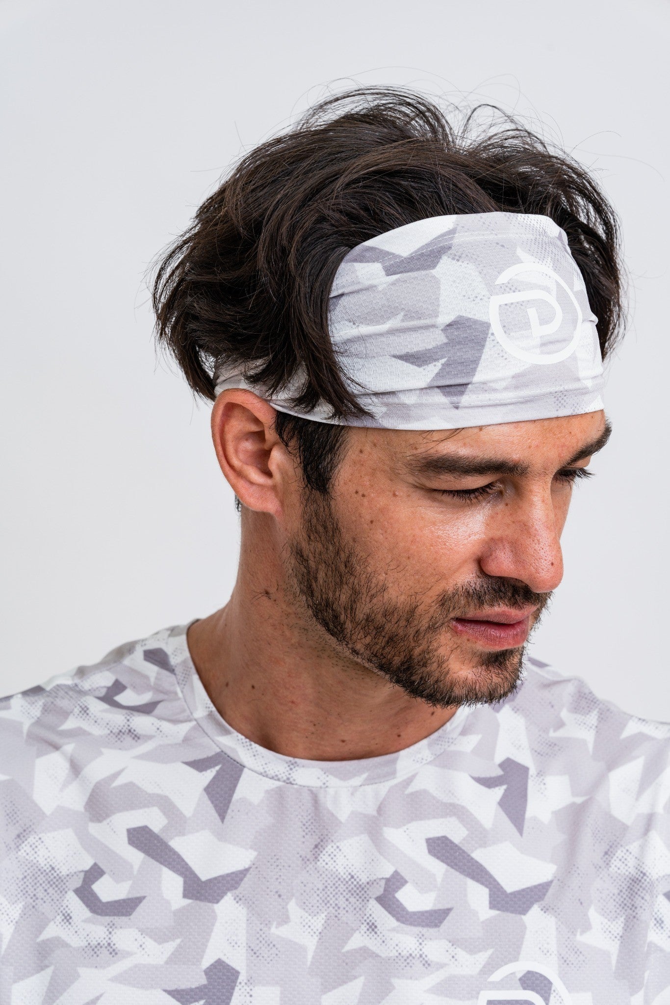 Headband White Camo