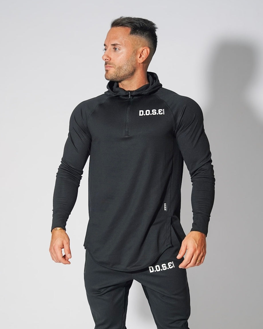 PureZ – Terra Fitted Hoodie Quarter Zip