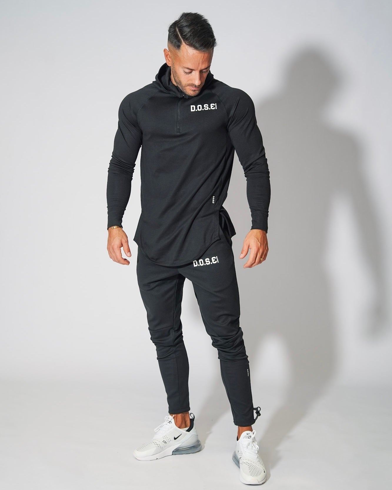 PureZ – Terra Fitted Hoodie Quarter Zip – Dose Athletic