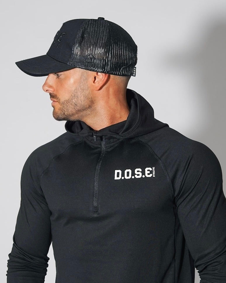 Black Trucker Cap – Limited Drop