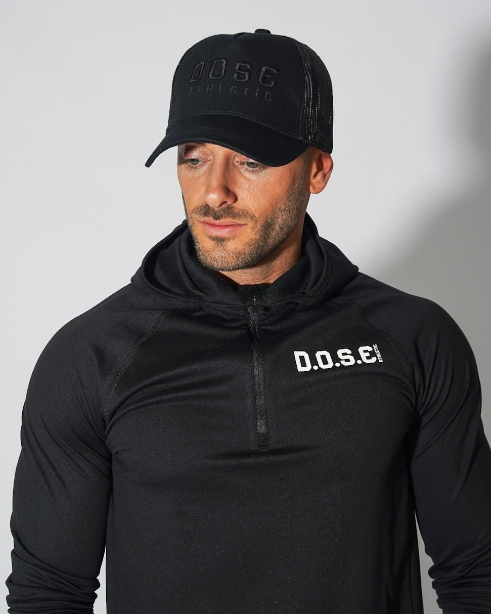 Black Trucker Cap – Limited Drop