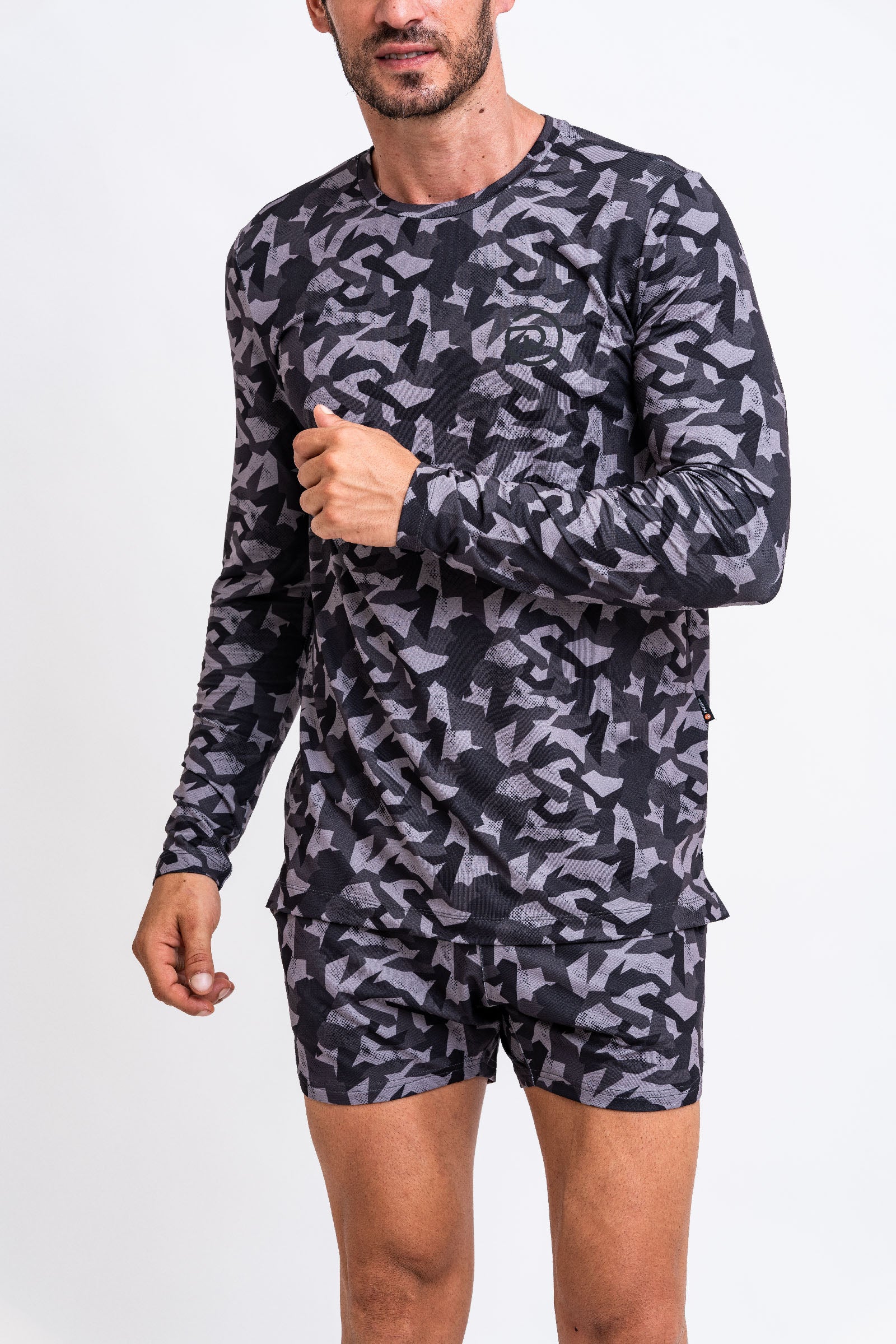 5" Shorts Black Camo