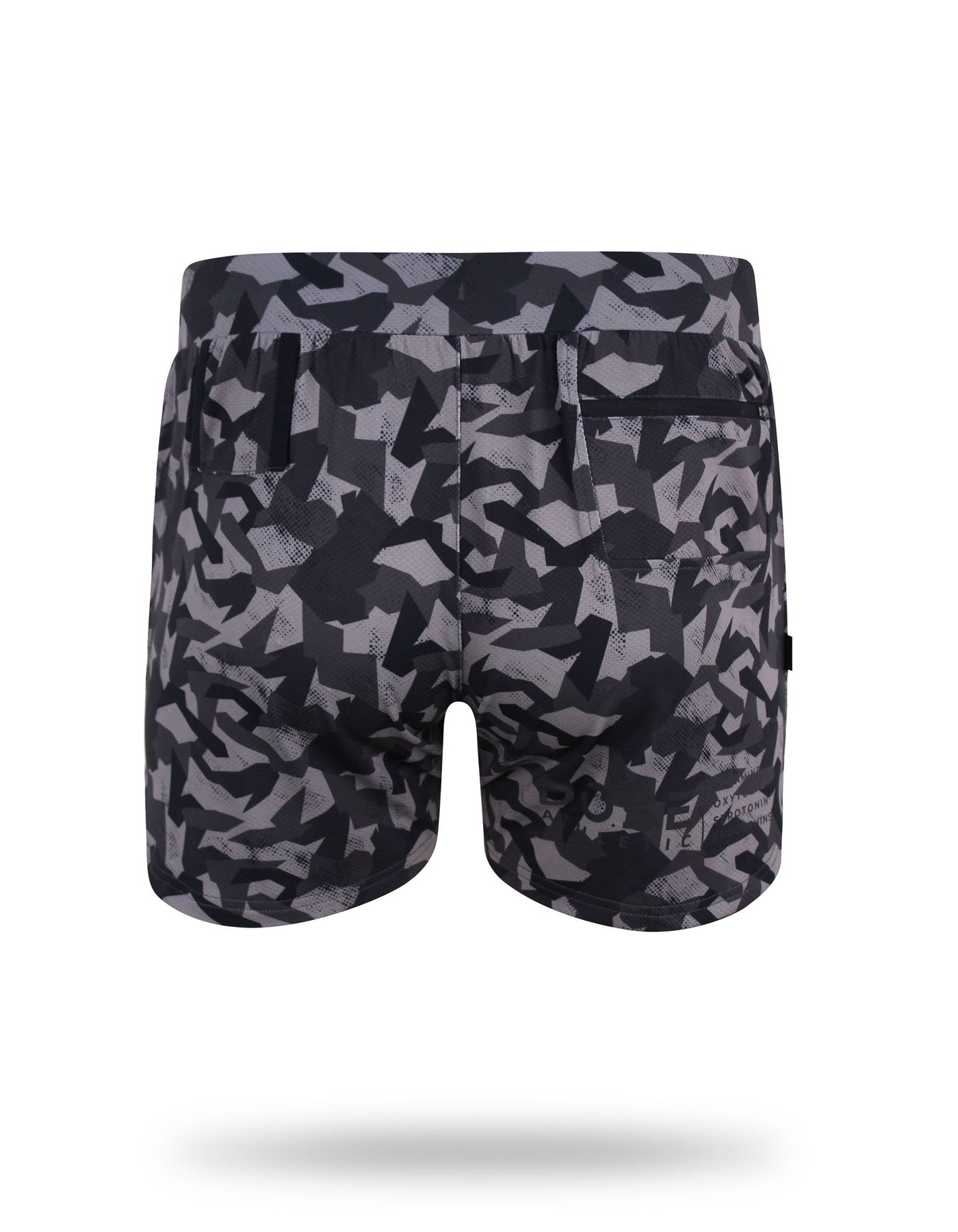 5" Shorts Black Camo